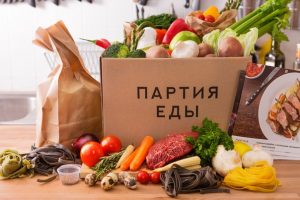 партия еды продукты